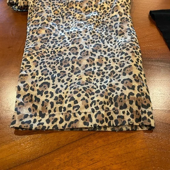 Ladies Silk animal print Pant Coldwater Creek, size m, UEC - Picture 5 of 8